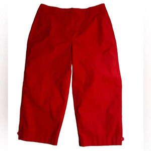 Talbots cropped pants, size 12